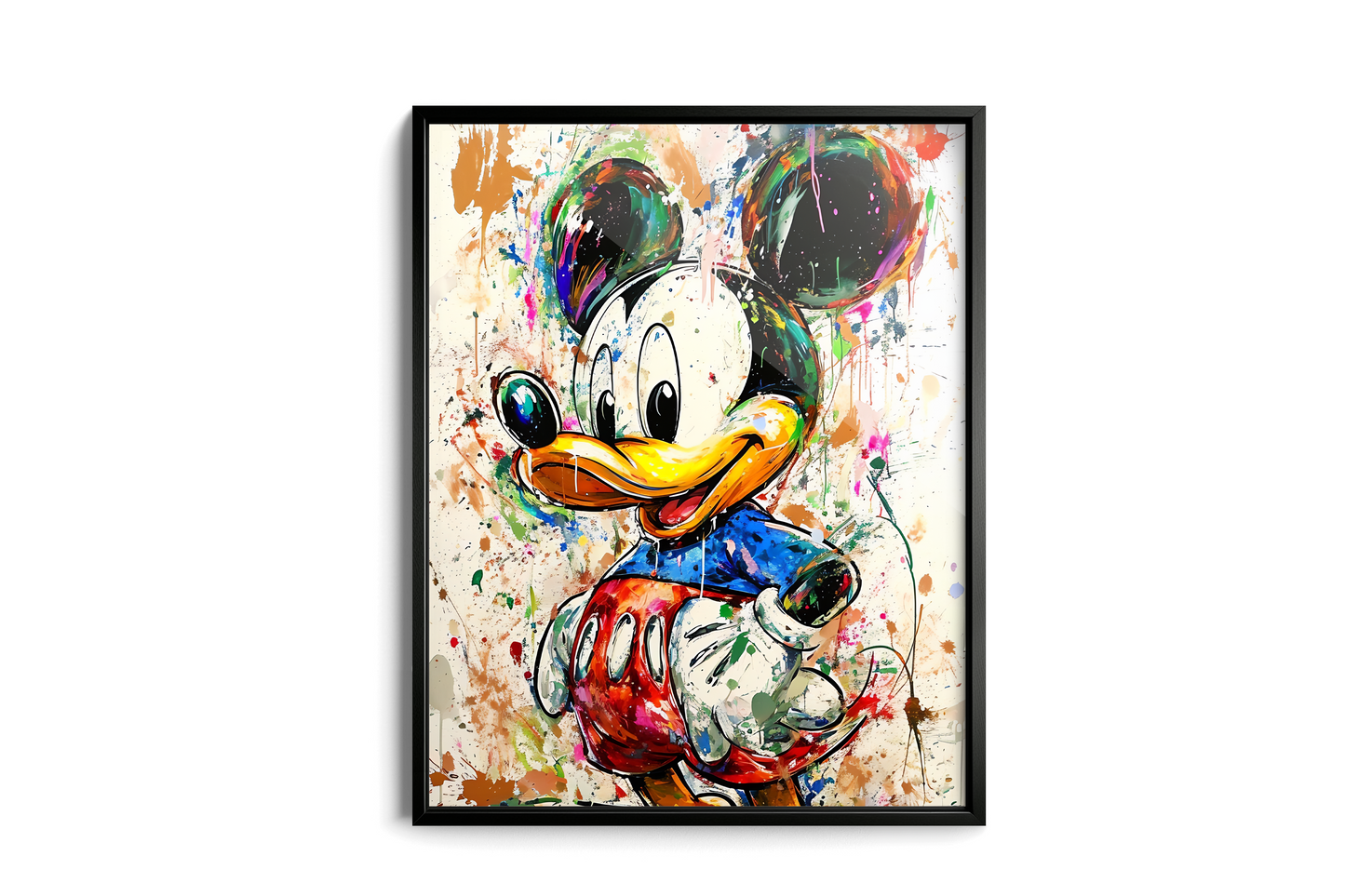 Mickey Mouse Pop Art – Vibrant Street Art