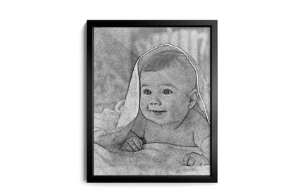 Handmade Sketch Portraits - Personalized Art for Your Space