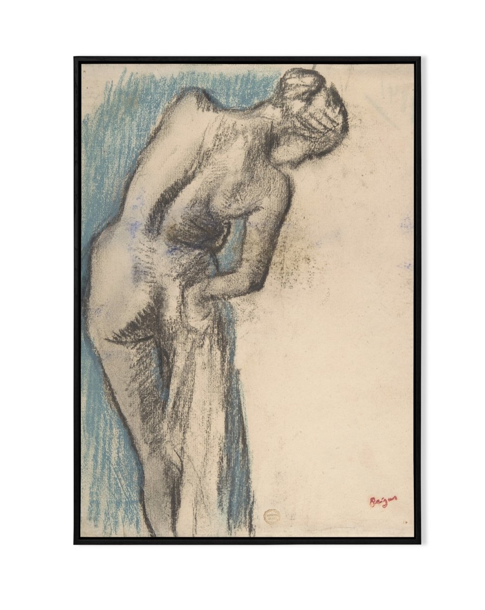 Bather Drying Herself - KaigaCart