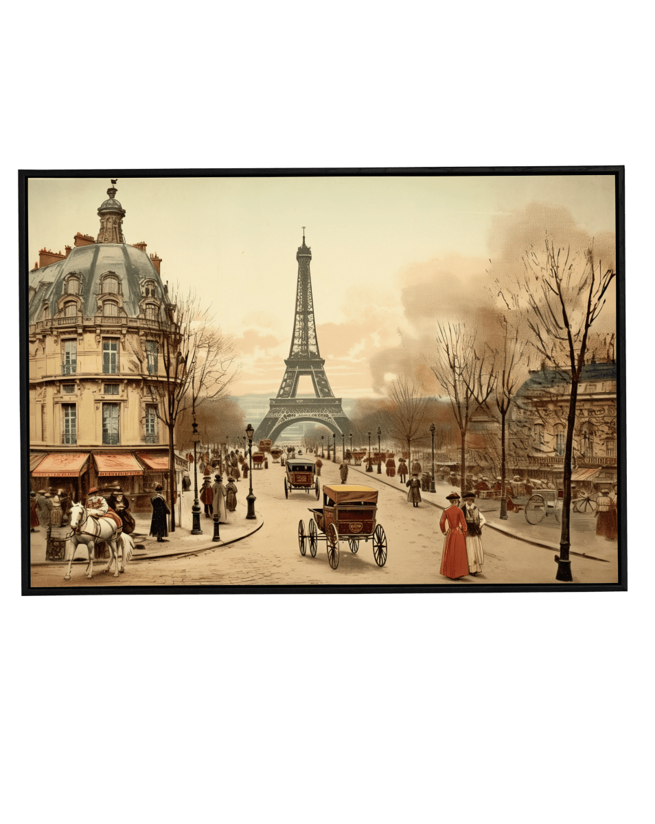 Bustling Streets of Ancient Paris - KaigaCart