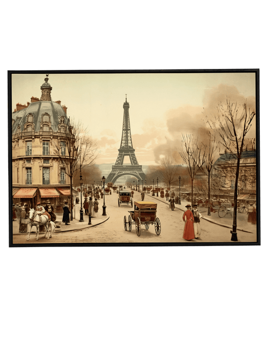 Bustling Streets of Ancient Paris - KaigaCart