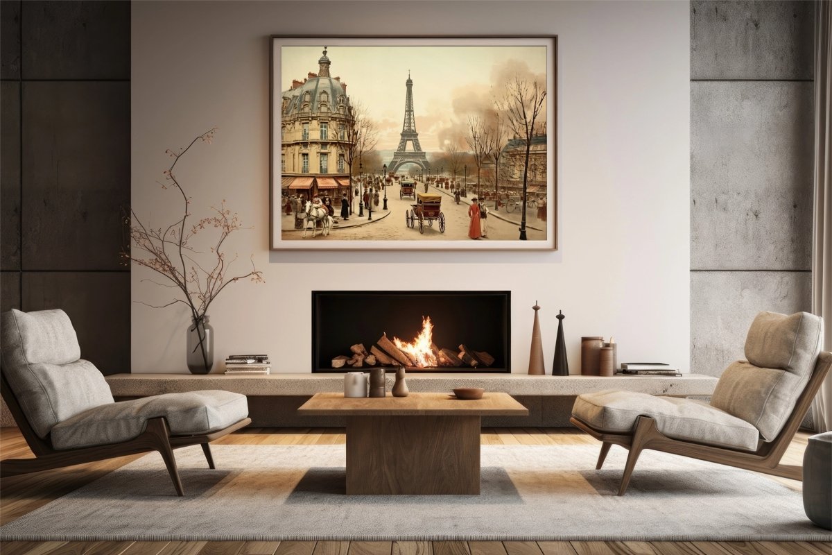 Bustling Streets of Ancient Paris - KaigaCart