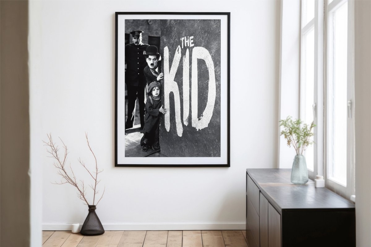 Charlie Chaplin's The Kid: Classic Movie Poster - KaigaCart