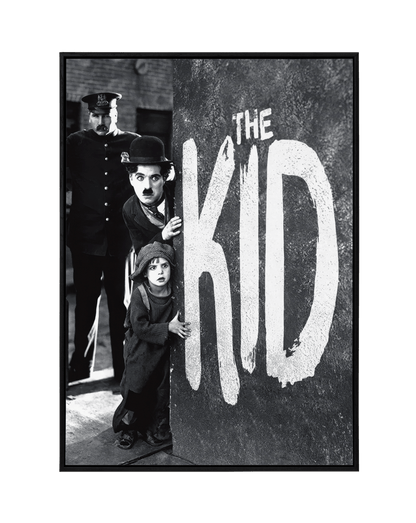 Charlie Chaplin's The Kid: Classic Movie Poster - KaigaCart