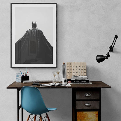 Dark Knight Silhouette – Batman Wall Art Poster - KaigaCart