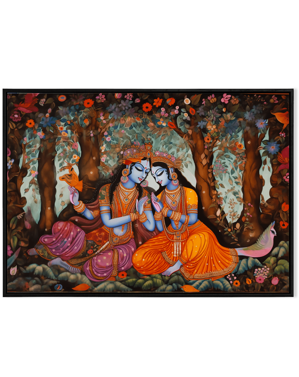 Divine Love: Radha Krishna - KaigaCart