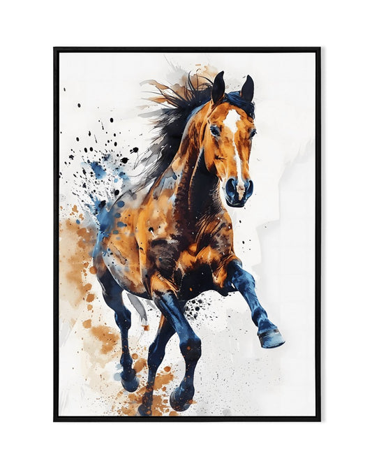 Equine Elegance: Majestic Horse Painting - KaigaCart