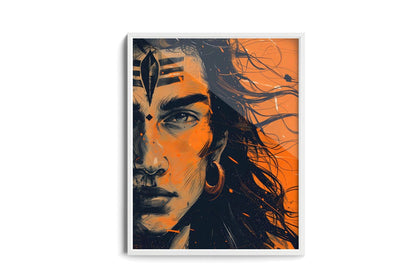 Eternal Flame: Shiva in Ethereal Hues - KaigaCart