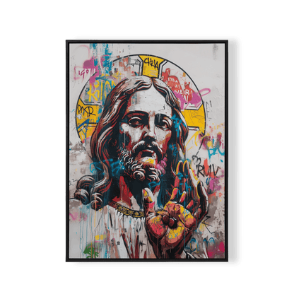 Graffiti Jesus – Pop Art & Street Art - KaigaCart