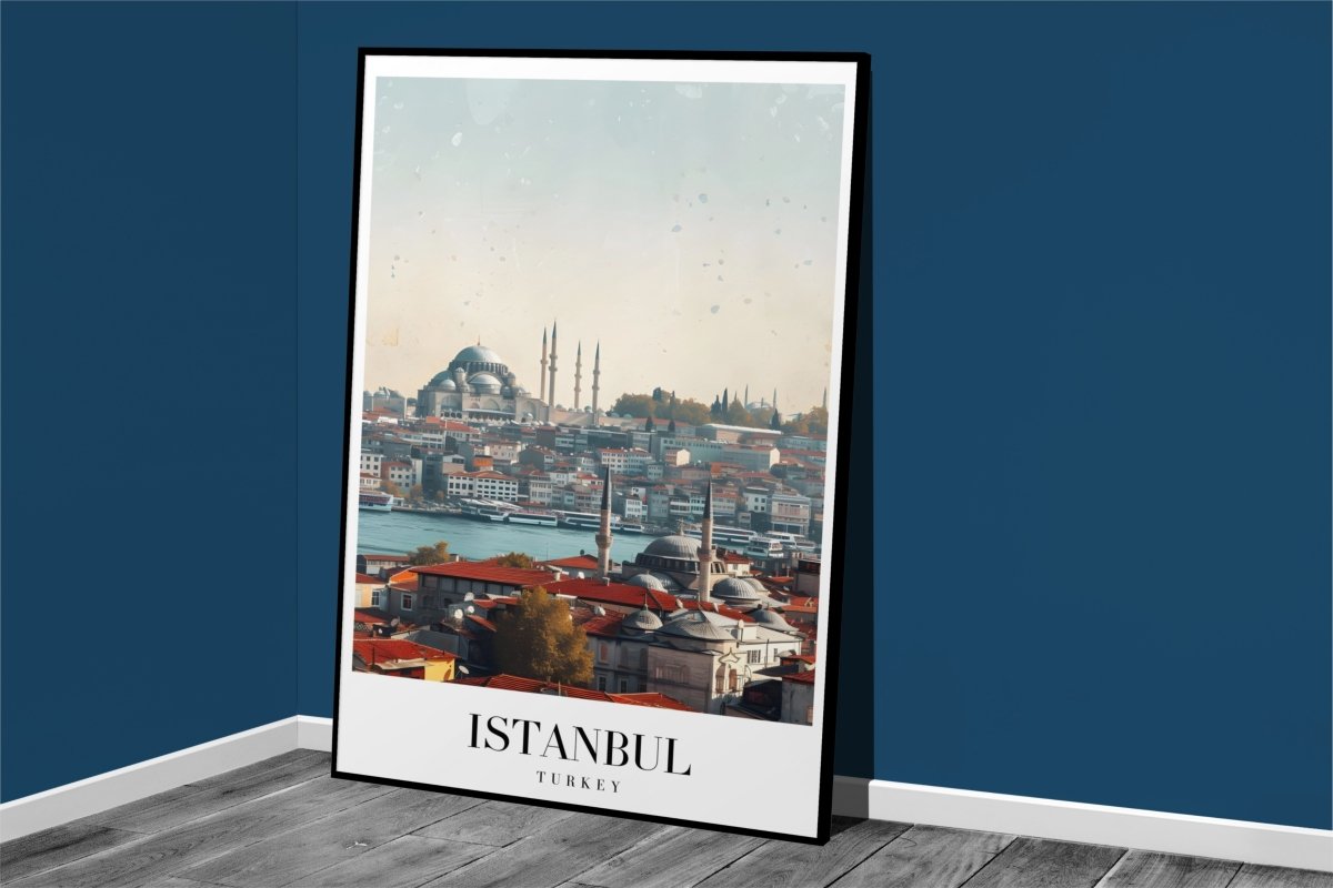 Istanbul: Where East Meets West on Canvas - KaigaCart