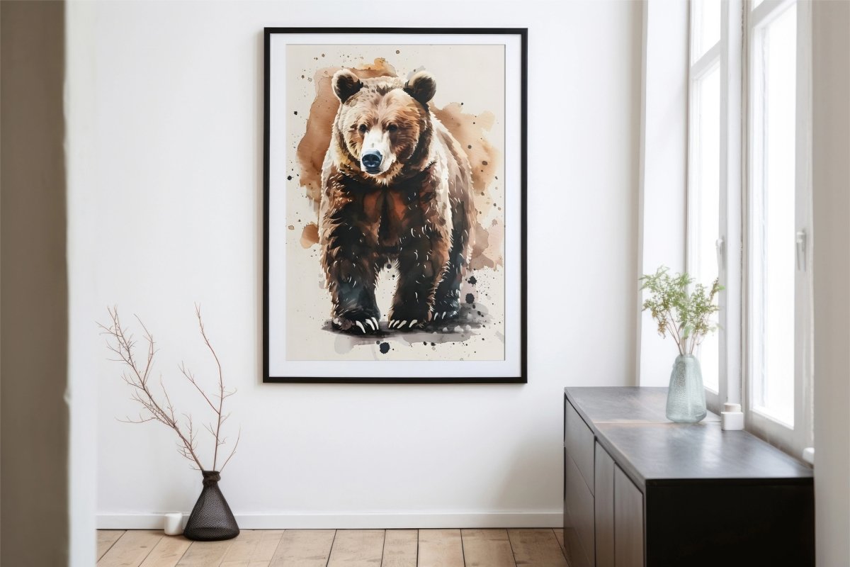 Joyful Wilderness: Cheerful Bear - KaigaCart