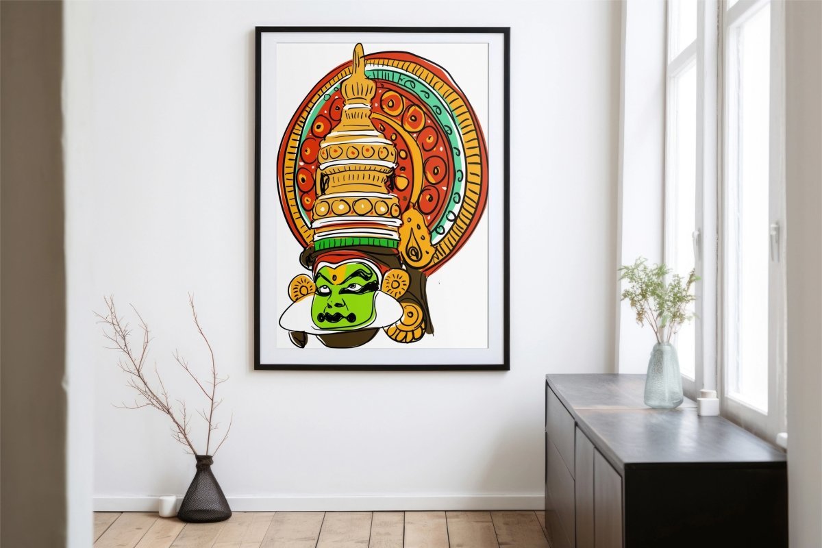 Kathakali Face: Dance of Tradition - KaigaCart