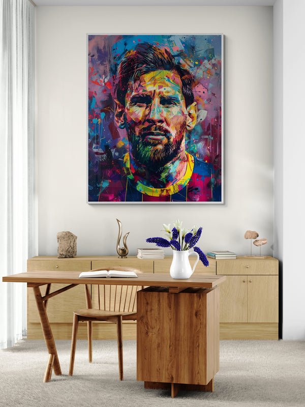 Lionel Messi Pop Art – Dynamic Sports Art - KaigaCart