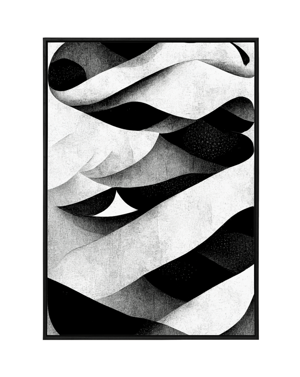 Monochrome Waves - KaigaCart