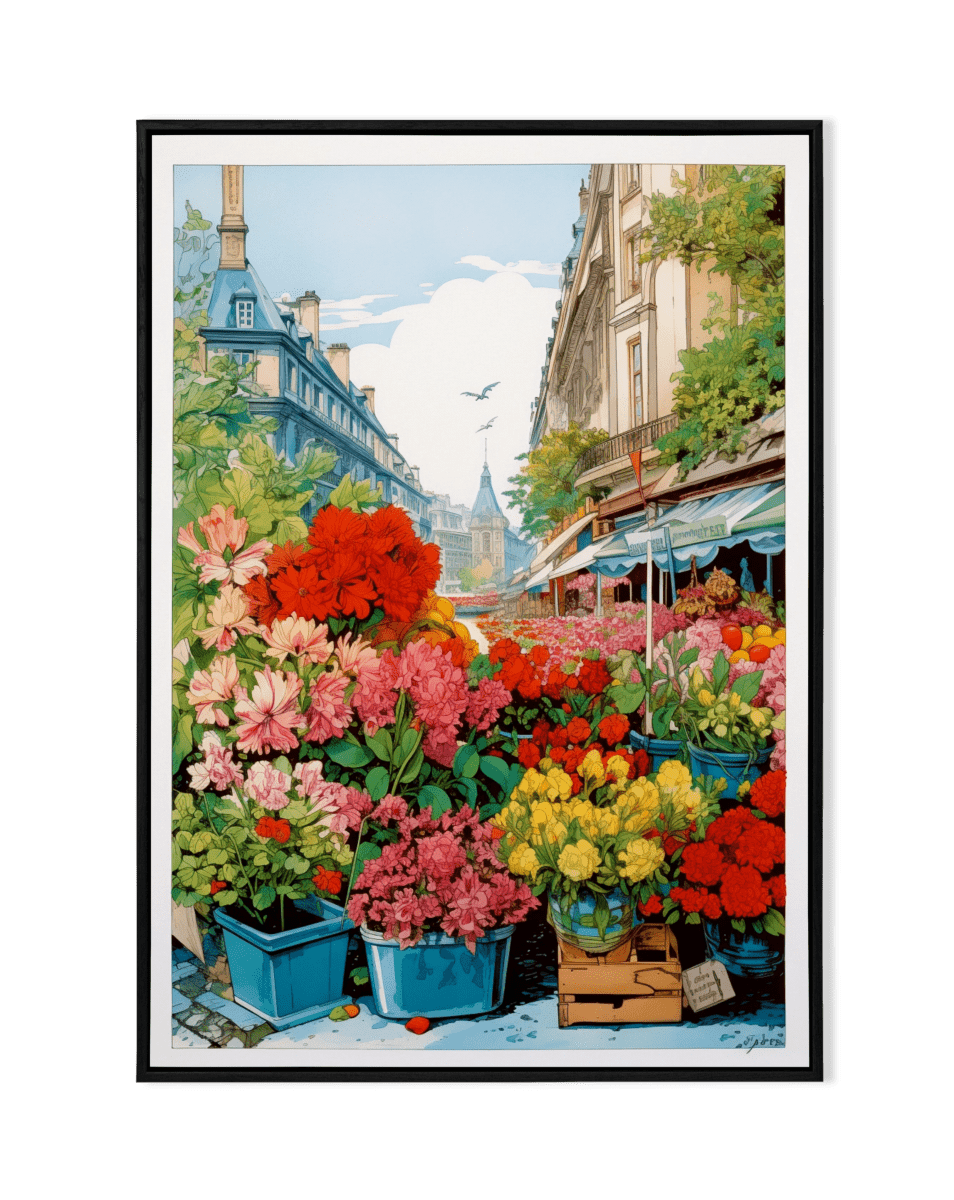 Parisian Flower Market - KaigaCart