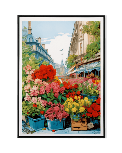 Parisian Flower Market - KaigaCart