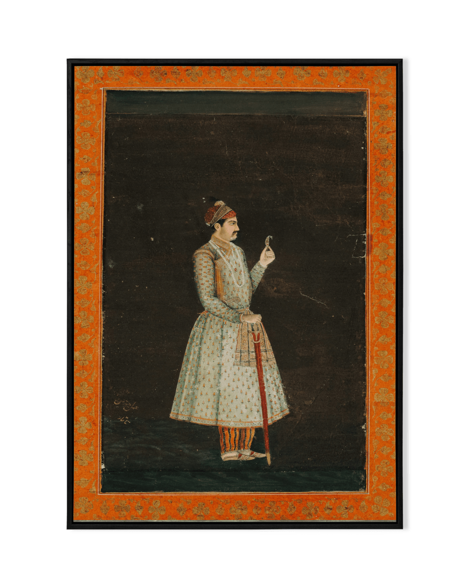 Portrait of a Mughal King - KaigaCart