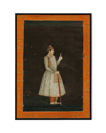 Portrait of a Mughal King - KaigaCart