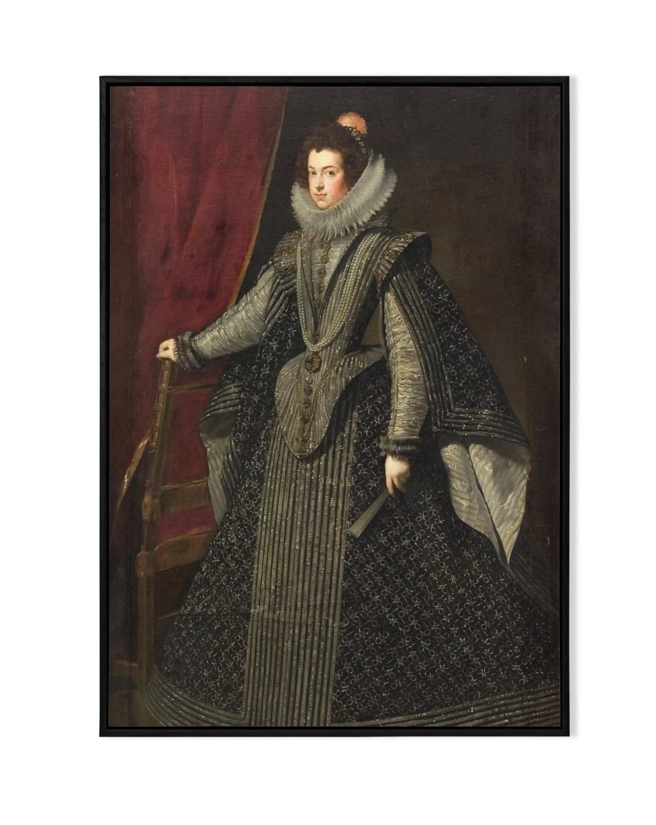 Portrait of Isabella of Bourbon - KaigaCart