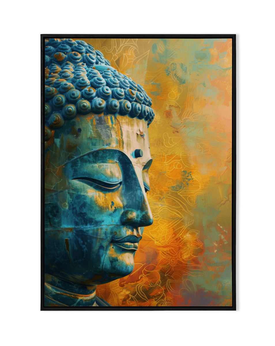 Serene Buddha: Tranquility in Colors - KaigaCart