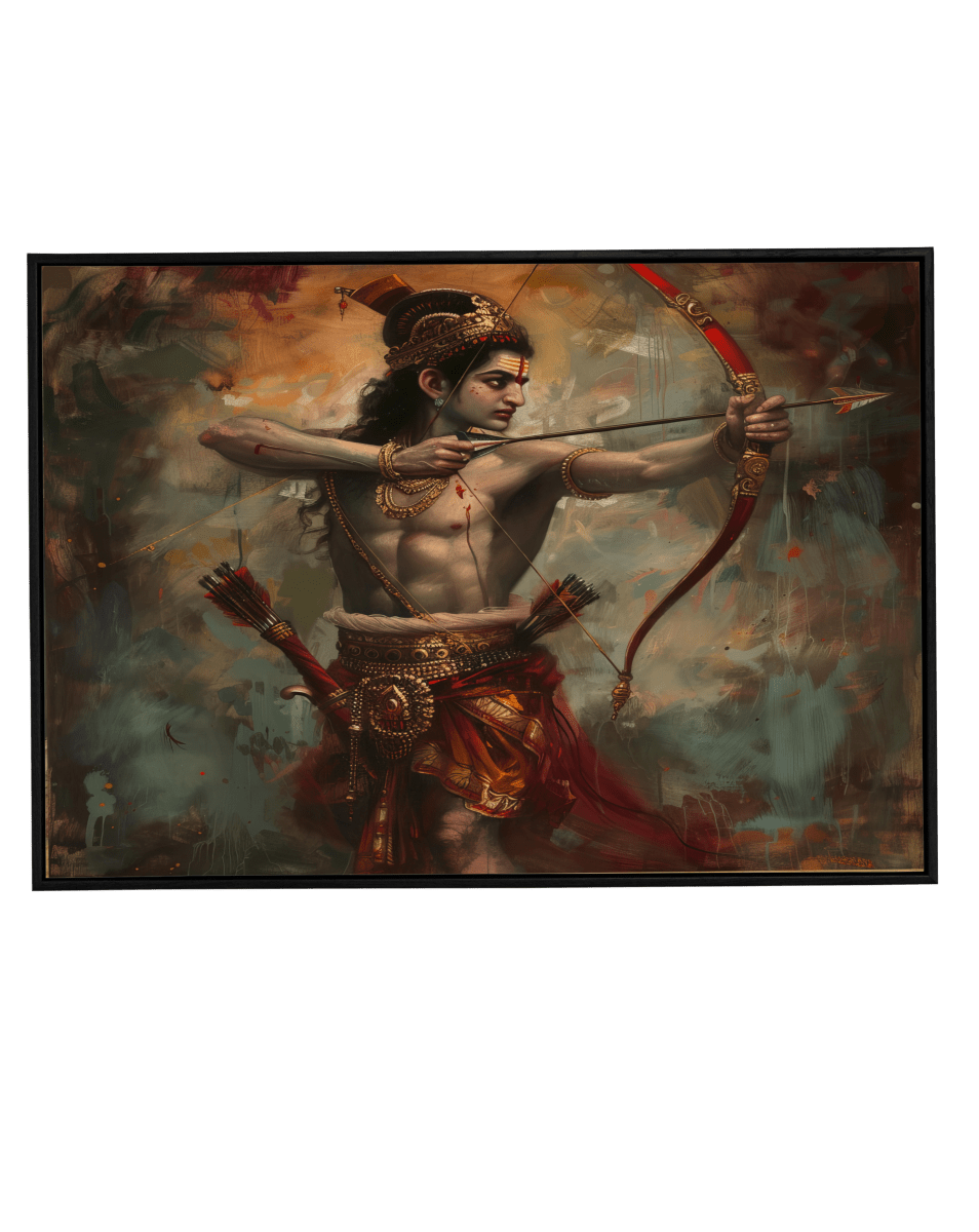 Shree Ram with Bow and Arrow - KaigaCart