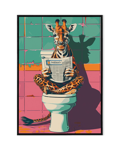 Tall Tales: Giraffe on Toilet - KaigaCart