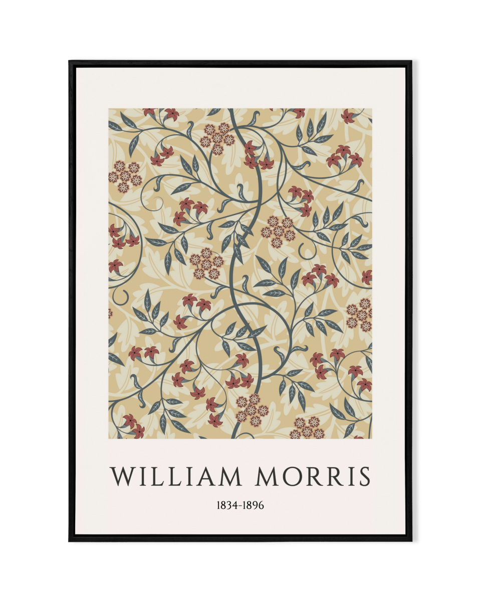 Timeless Elegance: William Morris Floral Pattern - KaigaCart