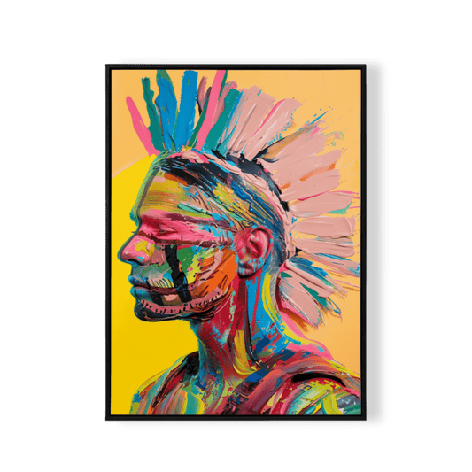 Tribal Vibes – Dynamic Pop Art - KaigaCart