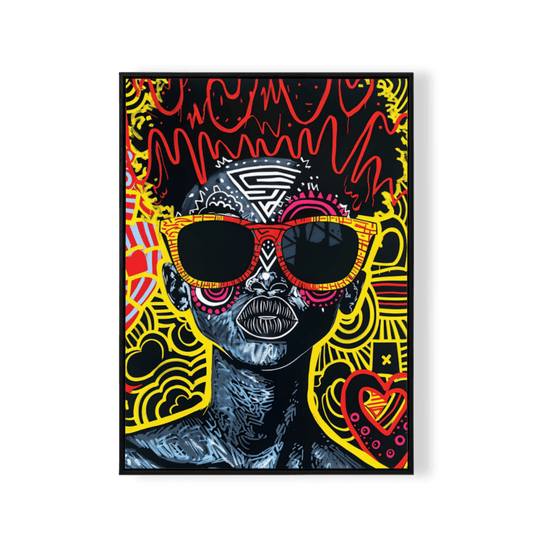 Tribal Vibes – Vibrant Pop Art - KaigaCart