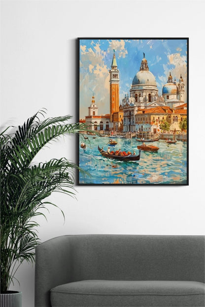 Venetian Splendor - Canal Grande Painting - KaigaCart