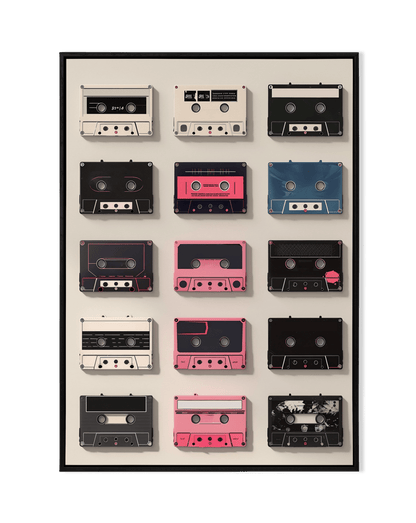 Vintage Cassette Tapes Collection - KaigaCart