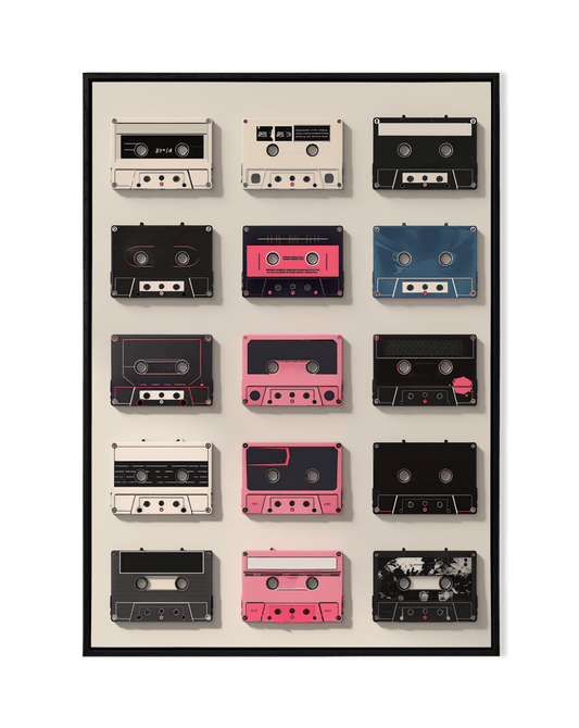 Vintage Cassette Tapes Collection - KaigaCart